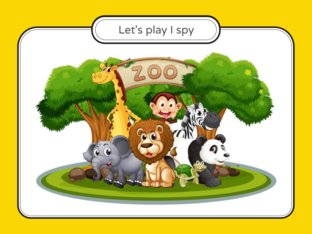 I SPY AT THE ZOO by Mariagracia Millán