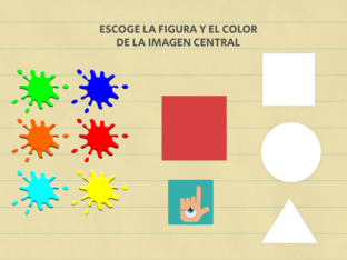 Identificando colores con figuras by Lissette Catani