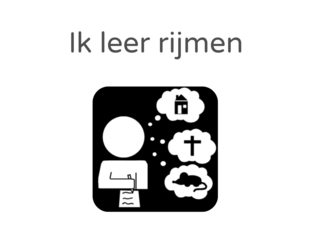 Ik leer rijmen  by Margo Merckx