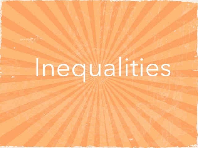 Inequalities by Mercedez roman