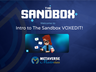 Intro to The Sandbox VOXEDIT by Ian Rogers