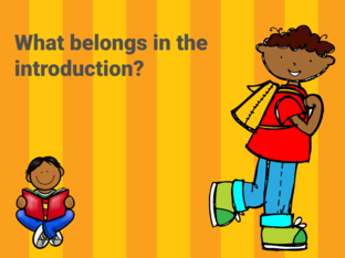 Introduction plot questions by Beyoncee Pook