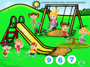 Jogo - Associar a quantidade ao número by Adélia Maria Rodrigues Vitorino