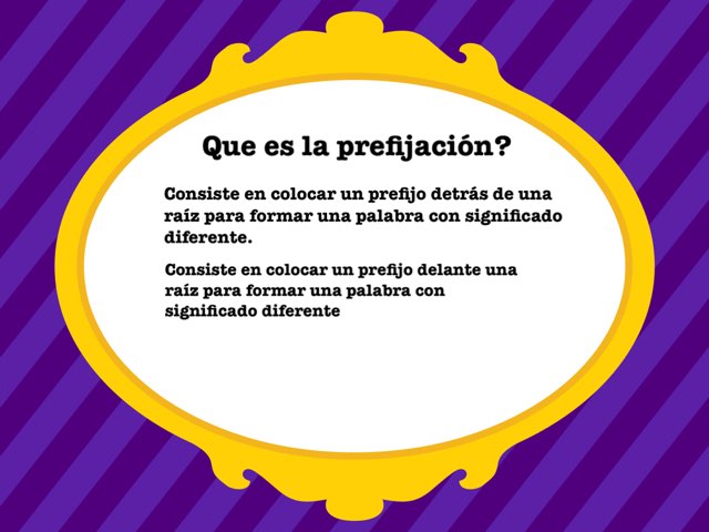 La prefijación. by Jacob Perry