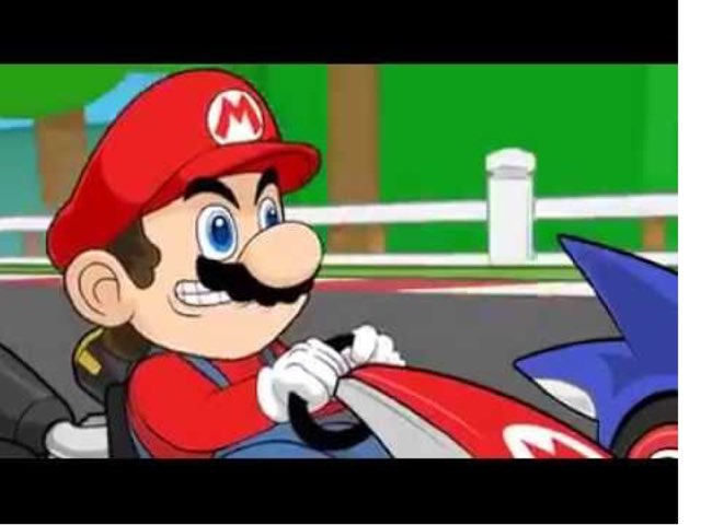 Mario  y Sonic by Daniel Malpartida Regidor