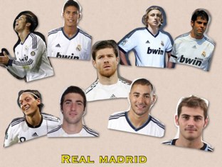 Jugadores Del Real Madrid by Paz Gonzalo