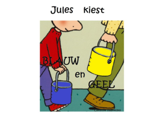 Jules kiest blauw en geel by mieke keldermans