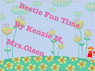 Kenzie's Beetle Project by Stephanie Olson