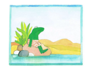 Kikker is verliefd by Laura Demarteau