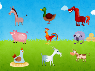 Klankbord de dieren van de boerderij by Juf kim Giraf