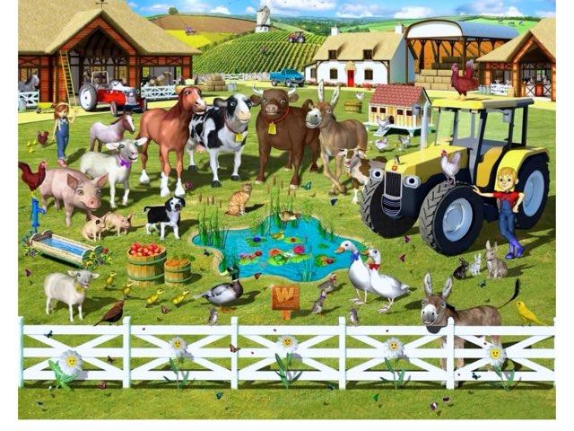 Klikplaat dieren en hun jong by Mandy Hoefs