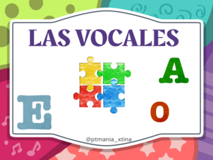 LAS VOCALES  by Cristina Valenzuela