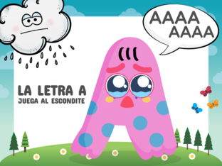 LA LETRA "A" JUEGA AL ESCONDITE by Marta 3 años