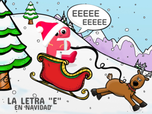 LA LETRA "E" EN NAVIDAD by Marta 3 años