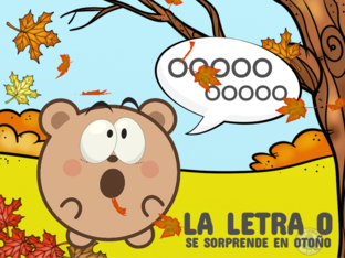 LA LETRA "O" SE SORPRENDE EN OTOÑO by Marta 3 años