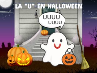 LA LETRA "U" CELEBRA HALLOWEEN by Marta 3 años