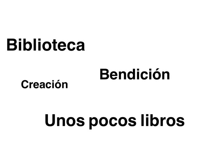 La Biblia by Maria del mar Carrión martin
