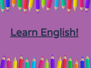 Learn english! by Pelagia Karapanou