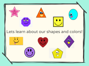 Learning shapes and colors by Kaylen Asbury