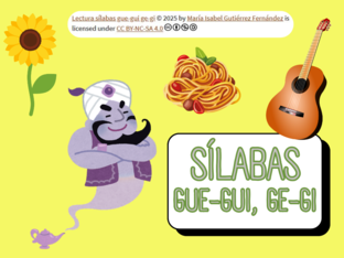Lectura gue-gui ge-gi by Mª Isabel Gutiérrez Fernández