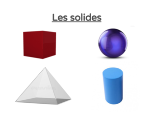 Les solides - cycle 2 by Noé