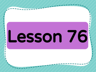 Lesson 76 (Level 1) Free Games online for kids in Pre-K by Lily Ho