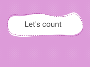 Let's count  by Nurul