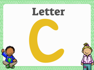 Letter C by Valeria