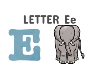 Letter Ee by Tiana Spurling