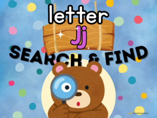 Letter J: Search n' Find by Cool Kindergarten