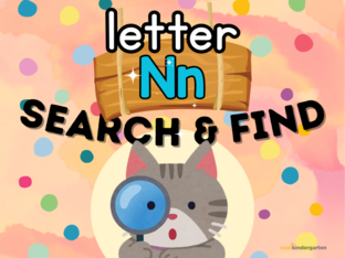 Letter N: Search n' Find by Cool Kindergarten