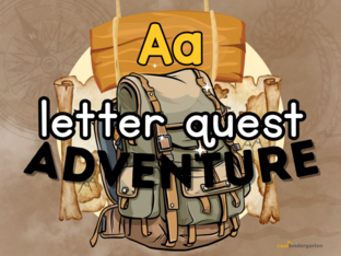 Letter Quest: Aa Adventure by Cool Kindergarten