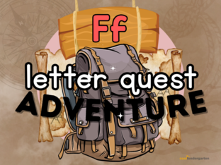 Letter Quest: Ff Adventure by Cool Kindergarten