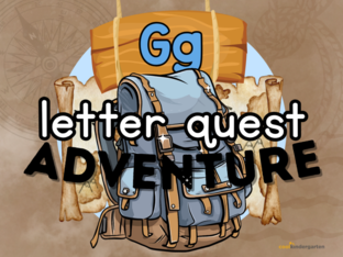 Letter Quest: Gg Adventure by Cool Kindergarten