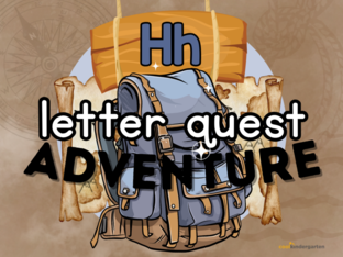 Letter Quest: Hh Adventure by Cool Kindergarten