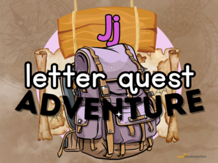Letter Quest: Jj Adventure by Cool Kindergarten