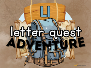 Letter Quest: Ll Adventure by Cool Kindergarten