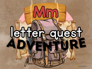 Letter Quest: Mm Adventure by Cool Kindergarten