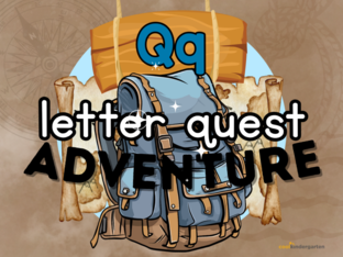 Letter Quest: Qq Adventure by Cool Kindergarten