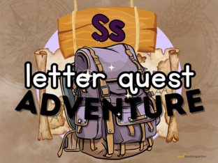 Letter Quest: Ss Adventure by Cool Kindergarten