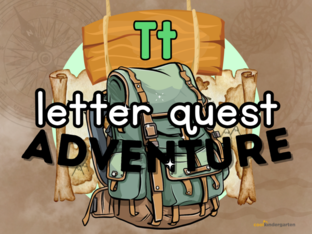 Letter Quest: T Adventure by Cool Kindergarten