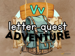 Letter Quest: Vv Adventure by Cool Kindergarten