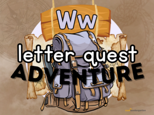 Letter Quest: Ww Adventure by Cool Kindergarten