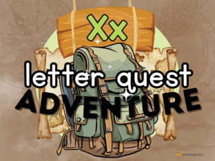 Letter Quest: Xx Adventure by Cool Kindergarten