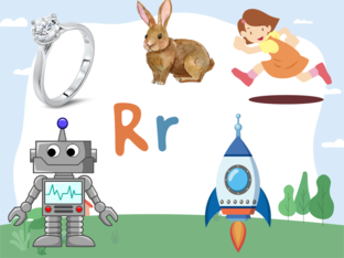 Letter R Free Games online for kids in Pre-K by tasbih Gamal