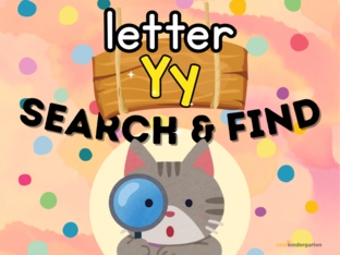 Letter Y: Search n' Find by Cool Kindergarten