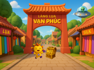 Làng lụa Vạn Phúc by Huong Le
