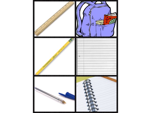 Los Materiales Escolares by Rebecca Huls