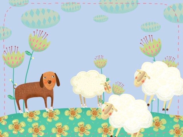 Lucia Y Las Obejas by Valeria quiceno zuluaga