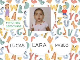 MI NOMBRE SE ESCONDE by IRENE MUÑOZ BARDERA
